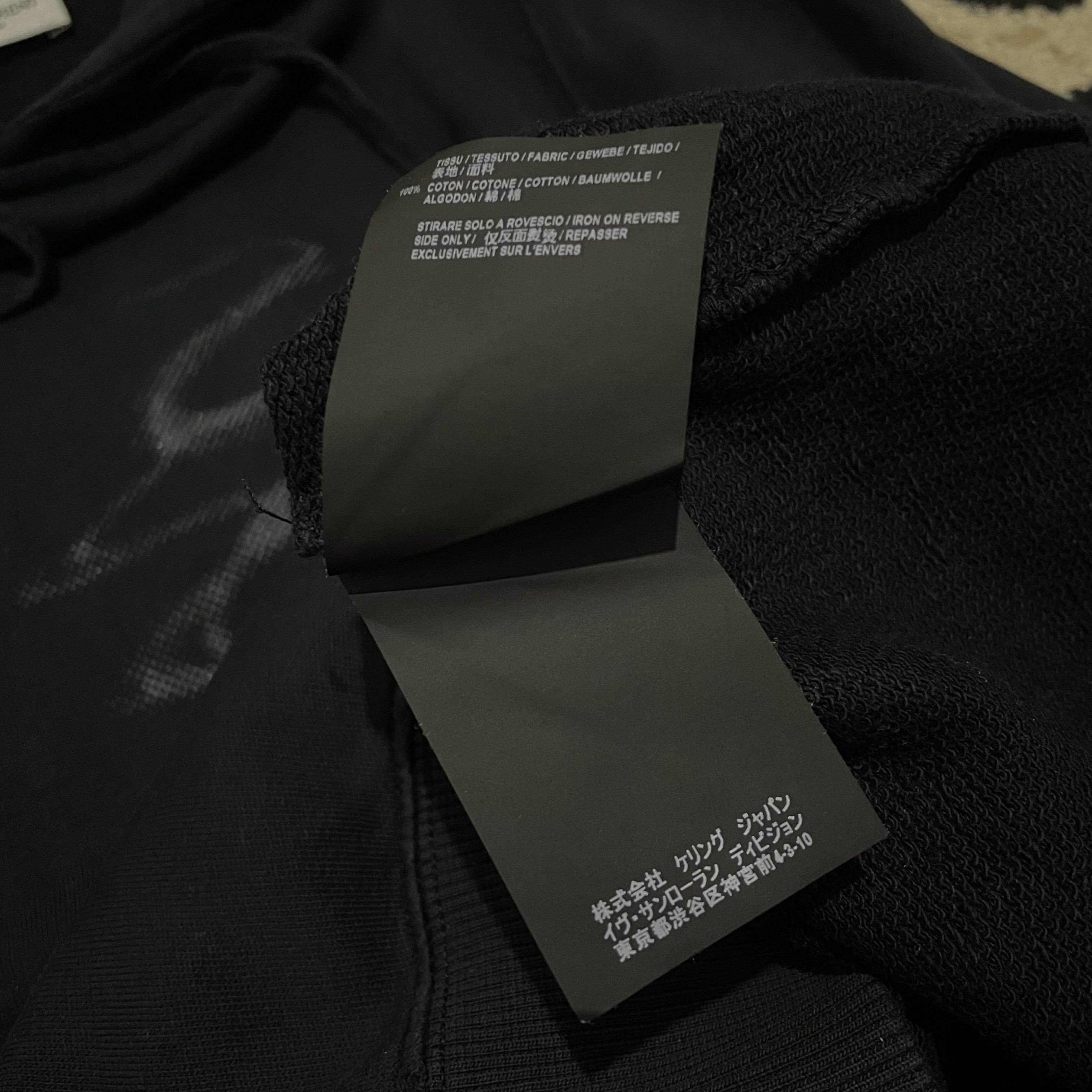 Saint Laurent Paris Saint Laurent Smoking Gun Hoodie Size US S / EU 44-46 / 1 - 6 Thumbnail