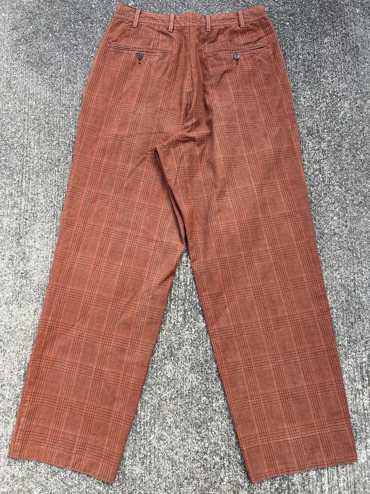C.P. Company Vintage 90s C.P. Company Checks Baggy Chinos Trouser Pant Size US 31 - 5 Thumbnail