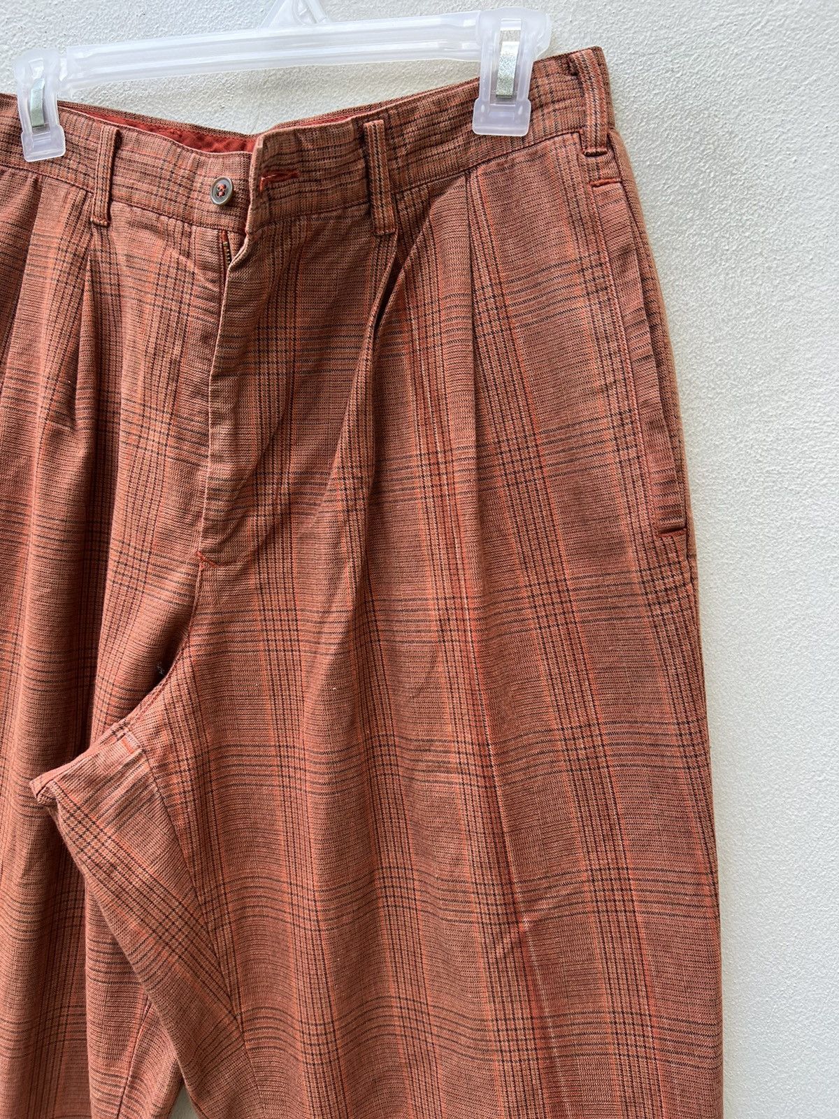 C.P. Company Vintage 90s C.P. Company Checks Baggy Chinos Trouser Pant Size US 31 - 10 Thumbnail
