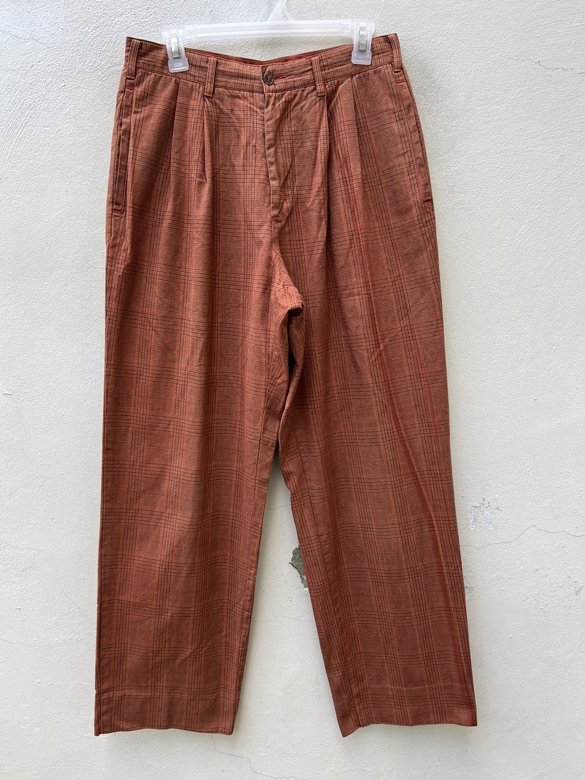 C.P. Company Vintage 90s C.P. Company Checks Baggy Chinos Trouser Pant Size US 31 - 6 Thumbnail