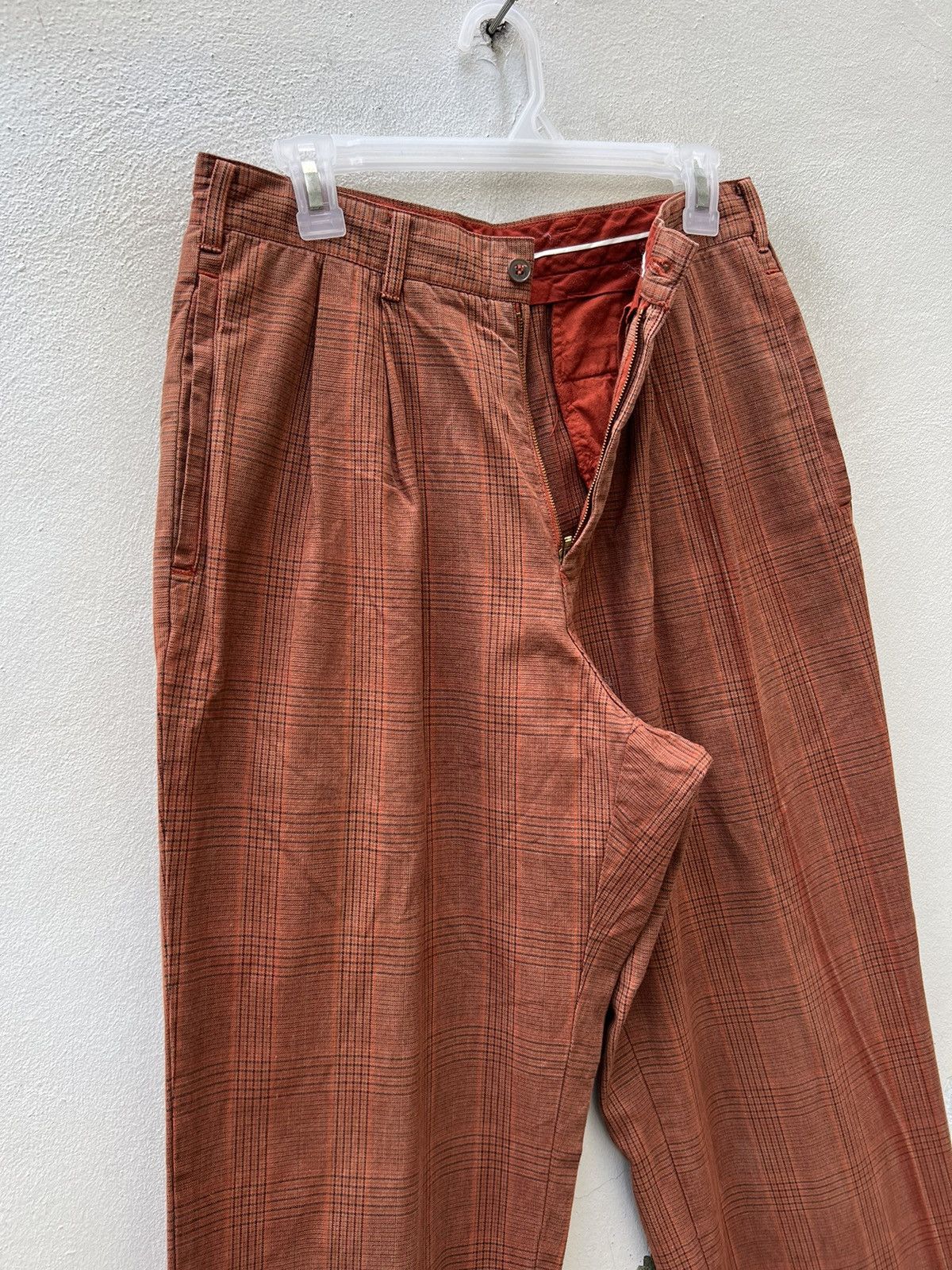 C.P. Company Vintage 90s C.P. Company Checks Baggy Chinos Trouser Pant Size US 31 - 8 Thumbnail