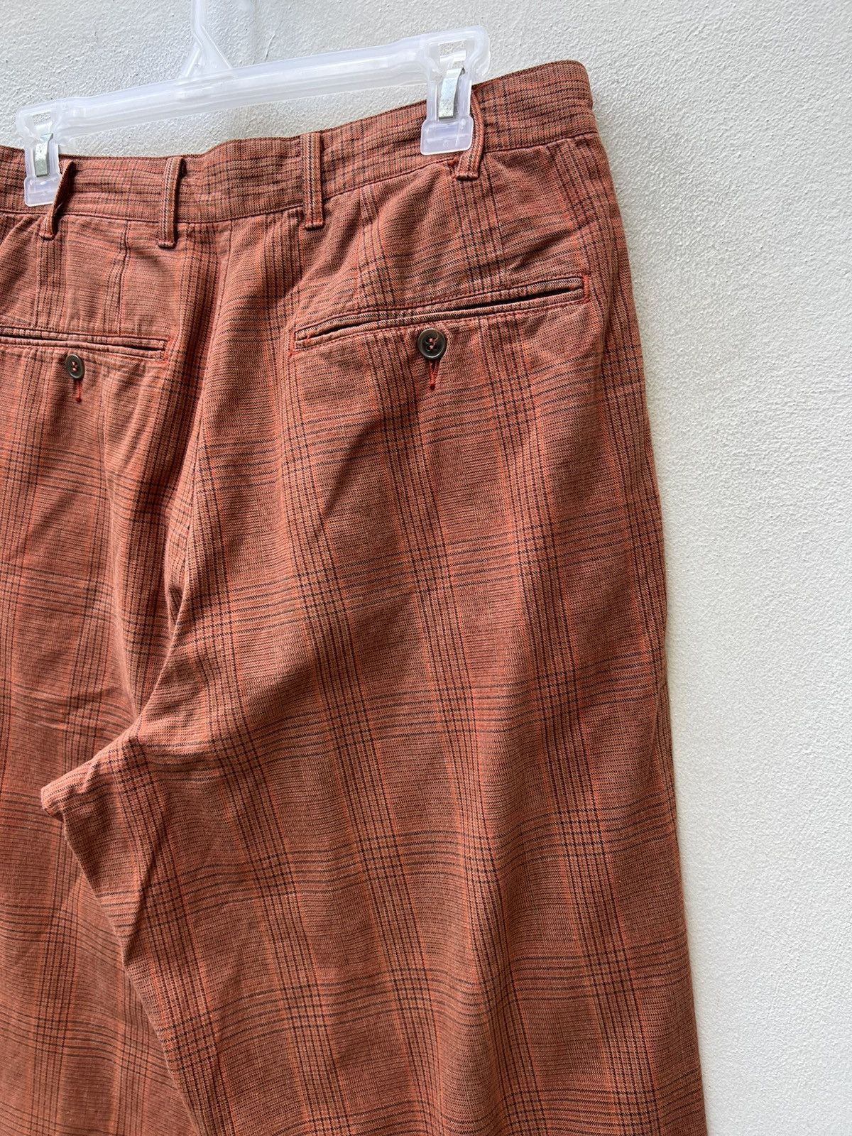 C.P. Company Vintage 90s C.P. Company Checks Baggy Chinos Trouser Pant Size US 31 - 16 Thumbnail
