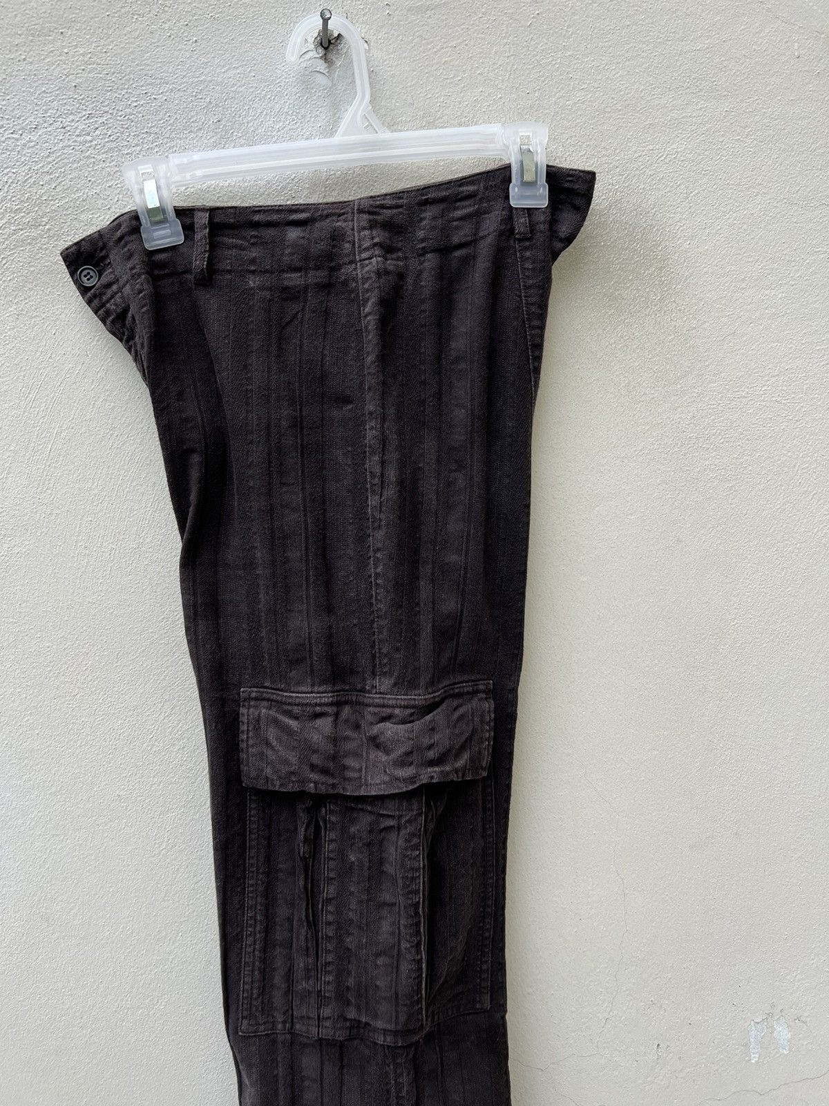 C.P. Company × Vintage Vintage C.P. Company Striped Cargo Trouser Flare Pant Size US 29 - 20 Thumbnail