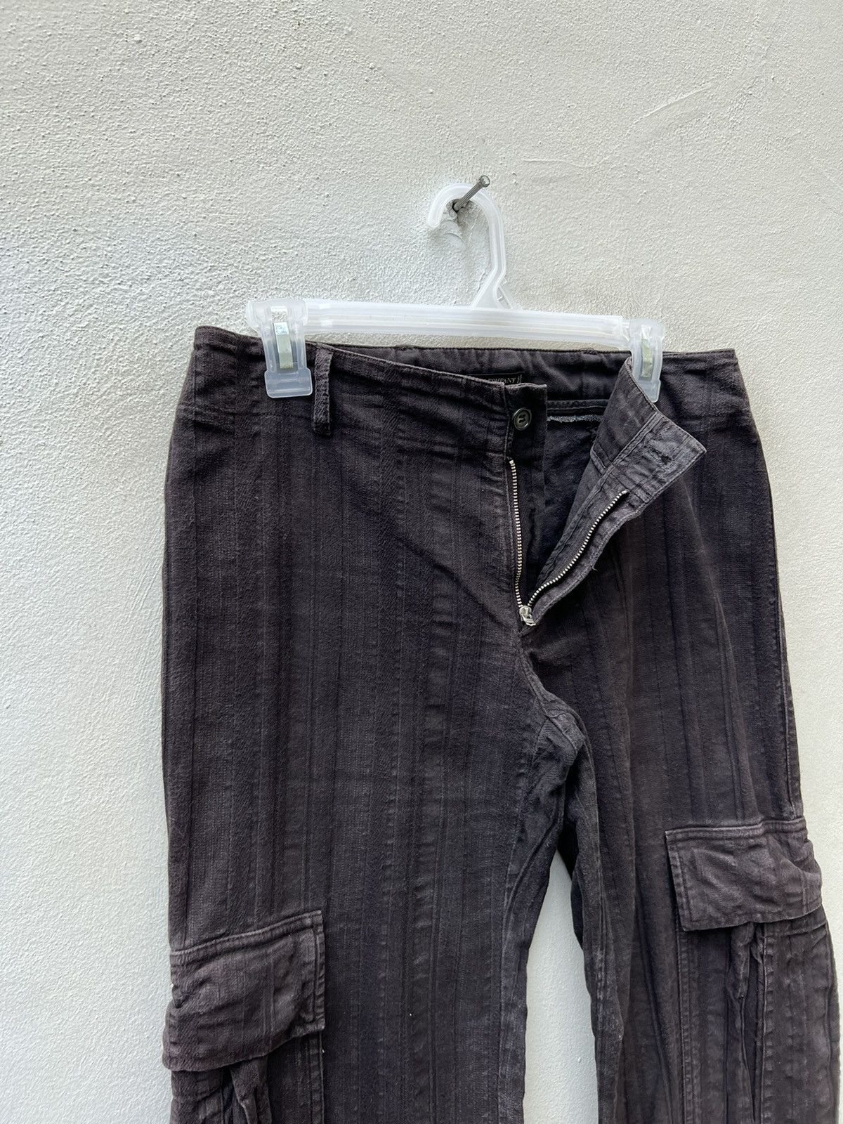 C.P. Company × Vintage Vintage C.P. Company Striped Cargo Trouser Flare Pant Size US 29 - 9 Thumbnail
