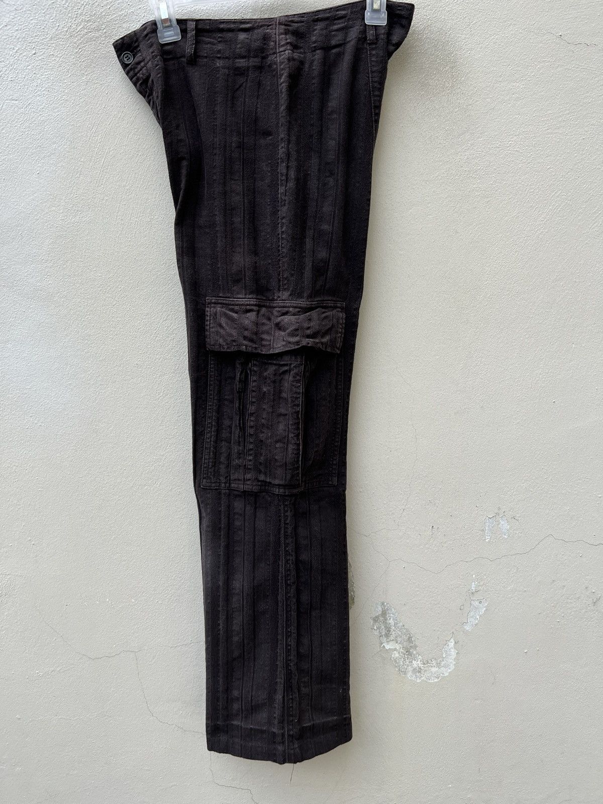 C.P. Company × Vintage Vintage C.P. Company Striped Cargo Trouser Flare Pant Size US 29 - 19 Thumbnail