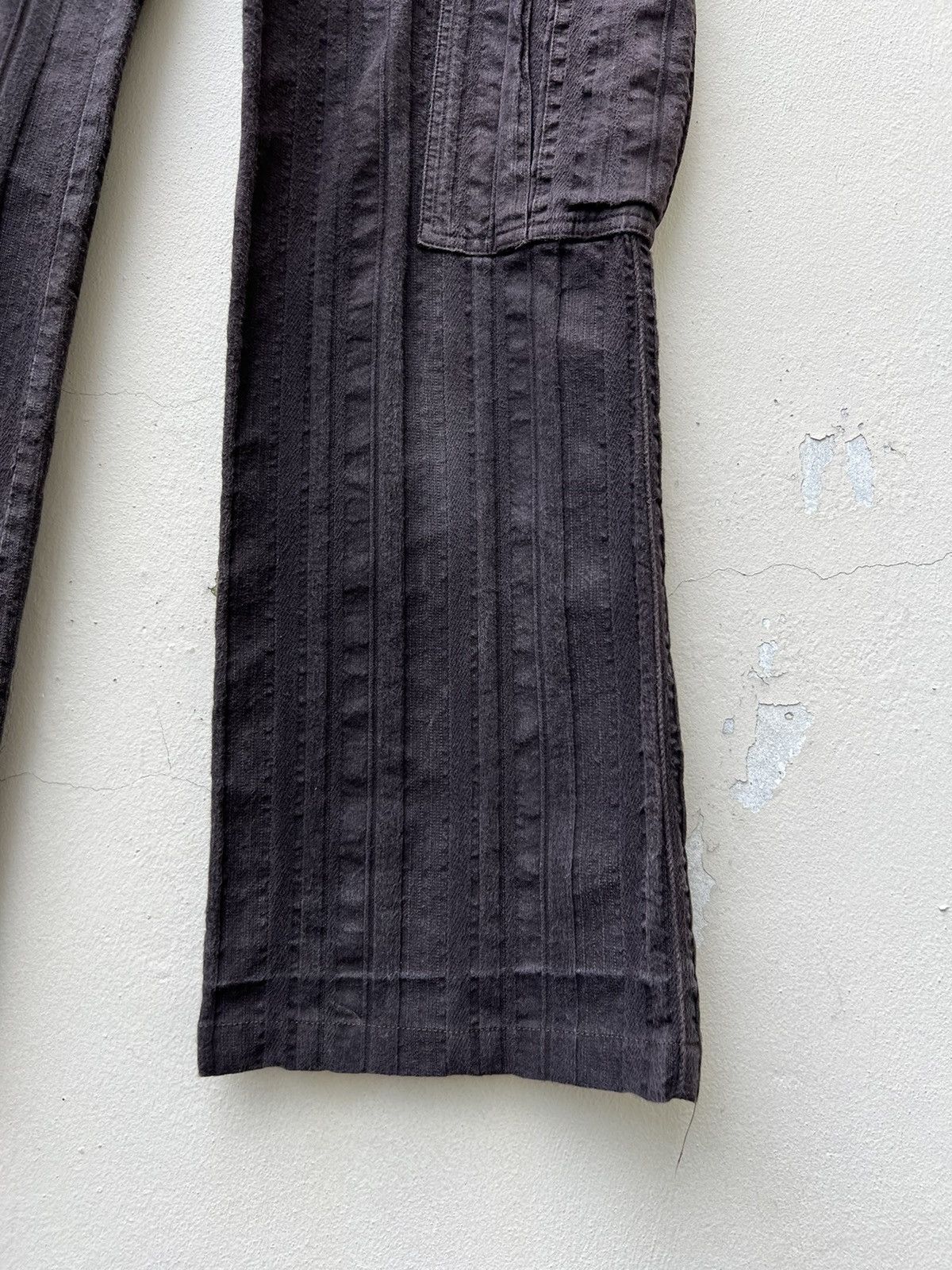 C.P. Company × Vintage Vintage C.P. Company Striped Cargo Trouser Flare Pant Size US 29 - 14 Thumbnail