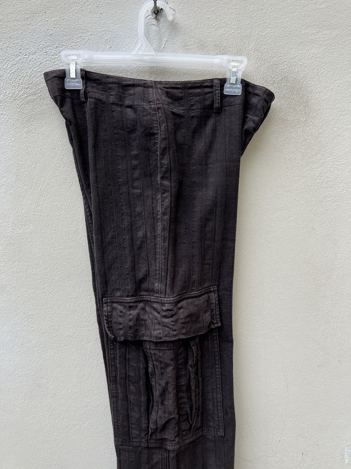 C.P. Company × Vintage Vintage C.P. Company Striped Cargo Trouser Flare Pant Size US 29 - 22 Thumbnail