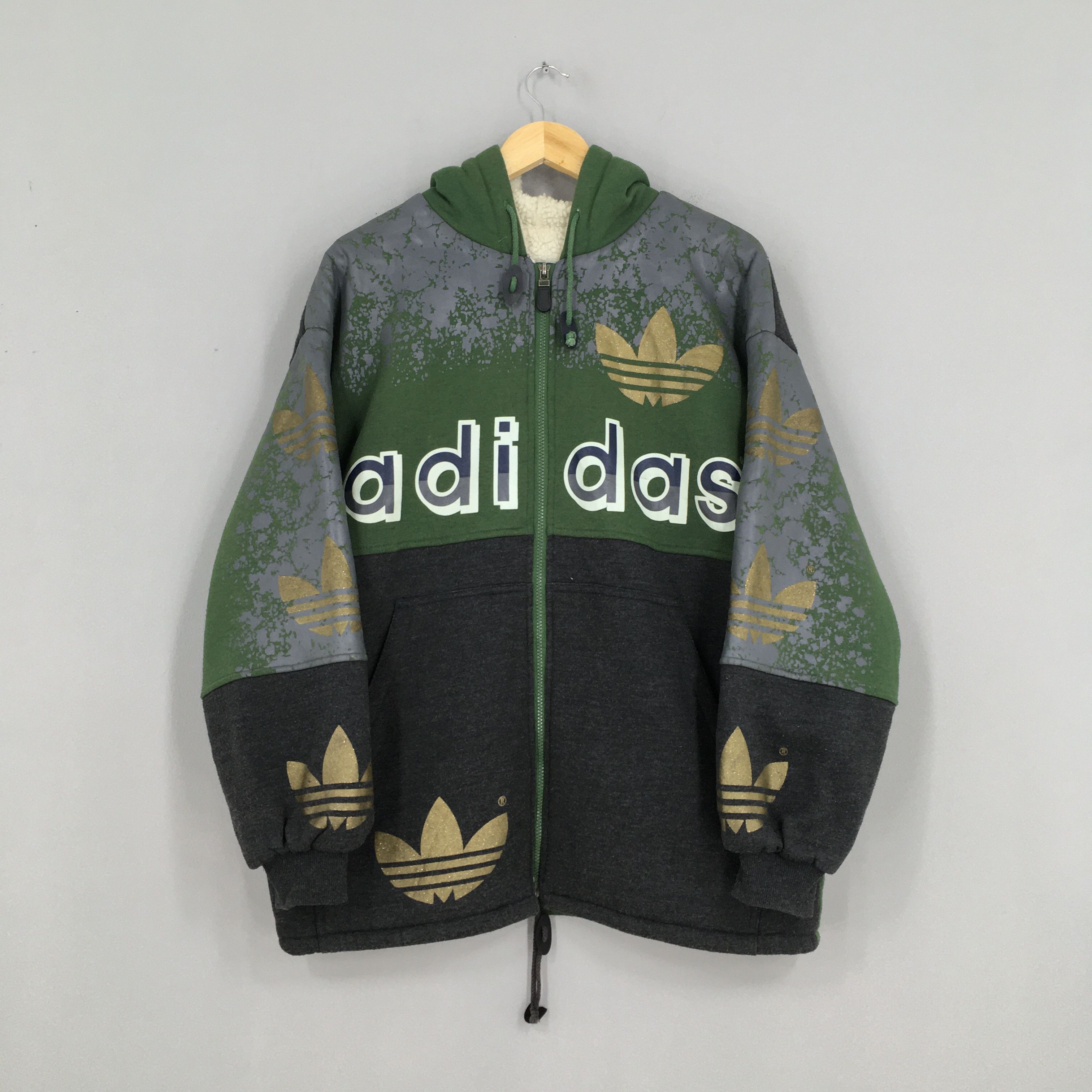 image of Adidas Jacket Sherpa Warmer Coat Parka Large, Men's