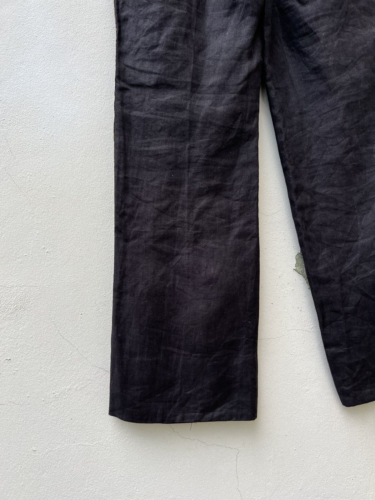 Share Spirit Homme Share Spirit Homme Japan Side Striped Ramie Trouser Pant Size US 29 - 15 Thumbnail