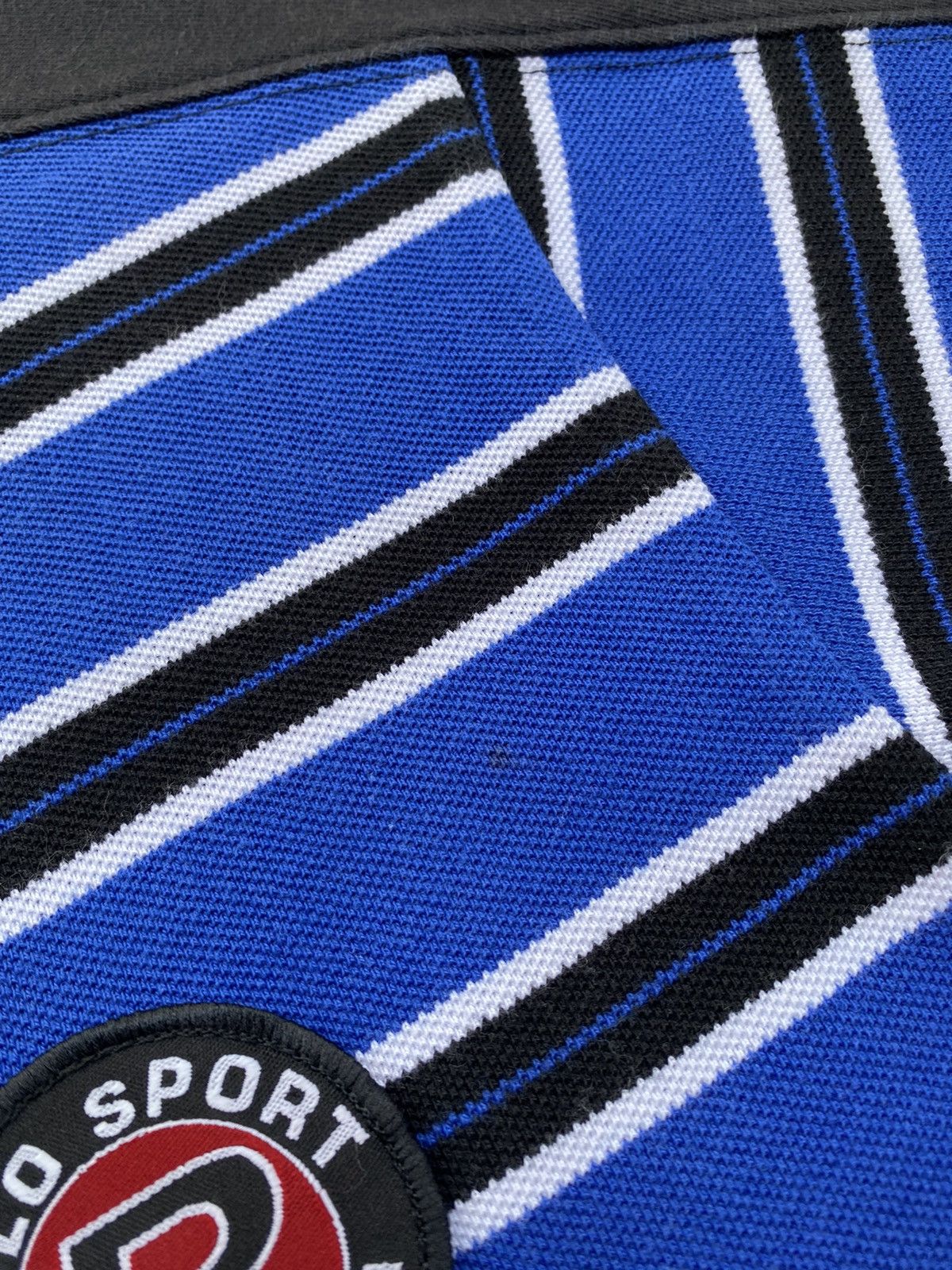 Polo Ralph Lauren Vintage 90s Polo Sport Ralph Lauren Striped Henley Tees Size US XS / EU 42 / 0 - 3 Thumbnail