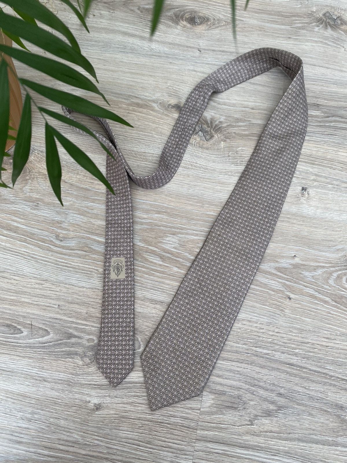 Gucci Gucci tie monogram spellbound logo nice Size ONE SIZE - 1 Thumbnail