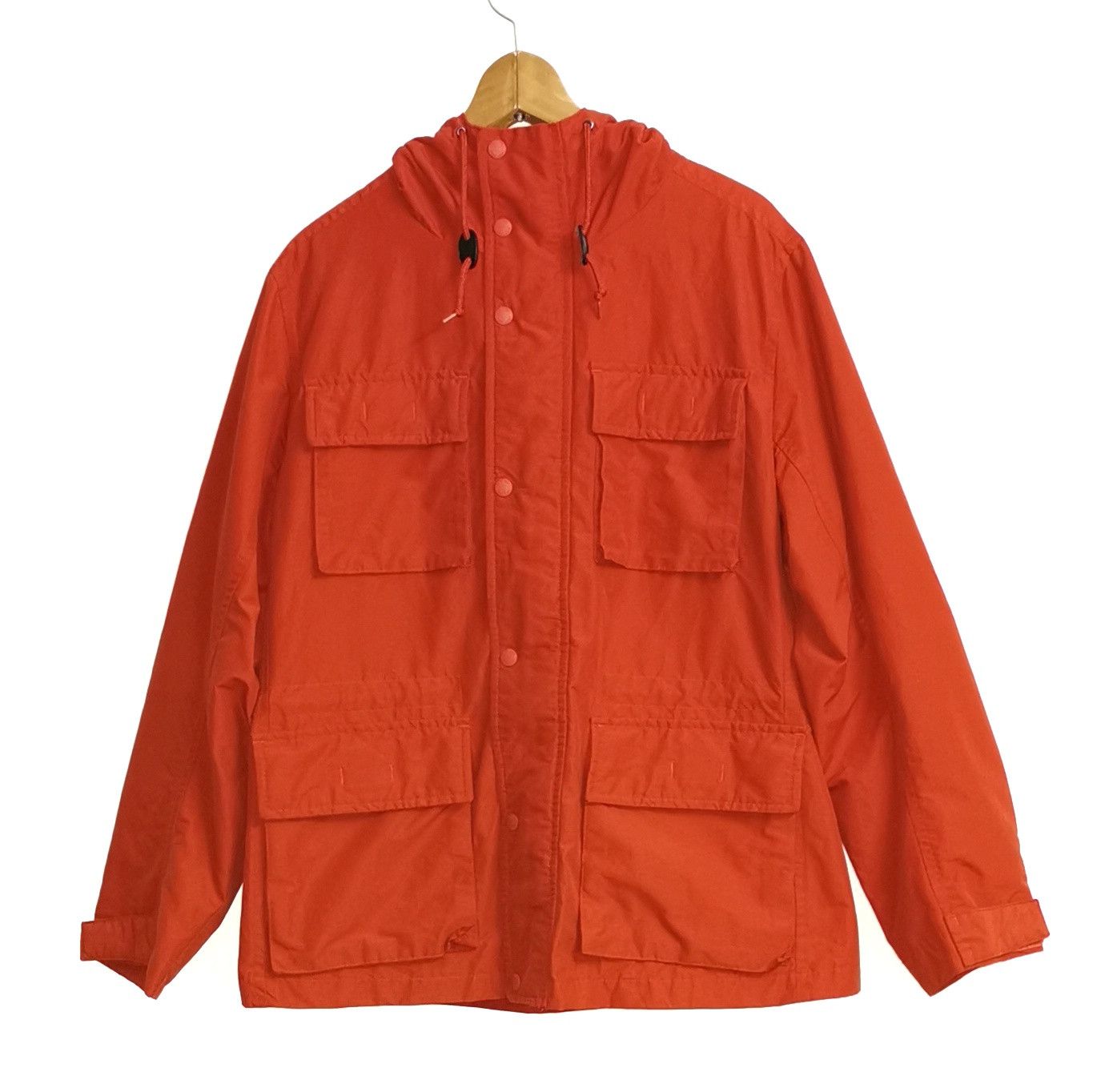 image of Uniqlo Parka Jacket in Orange, Men's (Size Medium)