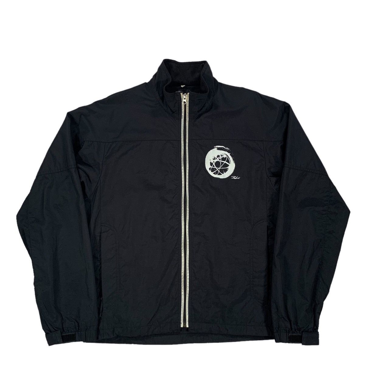 Futura VTG Futura Laboratories Black & Silver Windbreaker Jacket Size US M / EU 48-50 / 2 - 1 Thumbnail