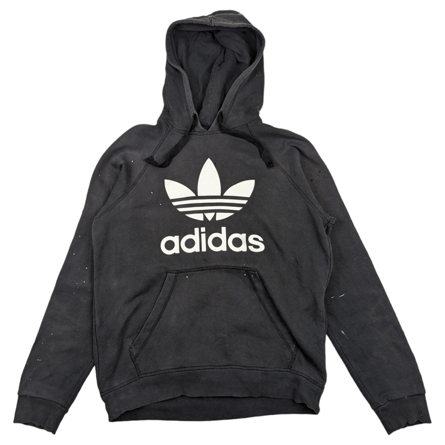 Adidas Vintage 2000's ADIDAS Big Trefoil Logo Hoodie Sweatshirt Size US M / EU 48-50 / 2 - 2 Thumbnail
