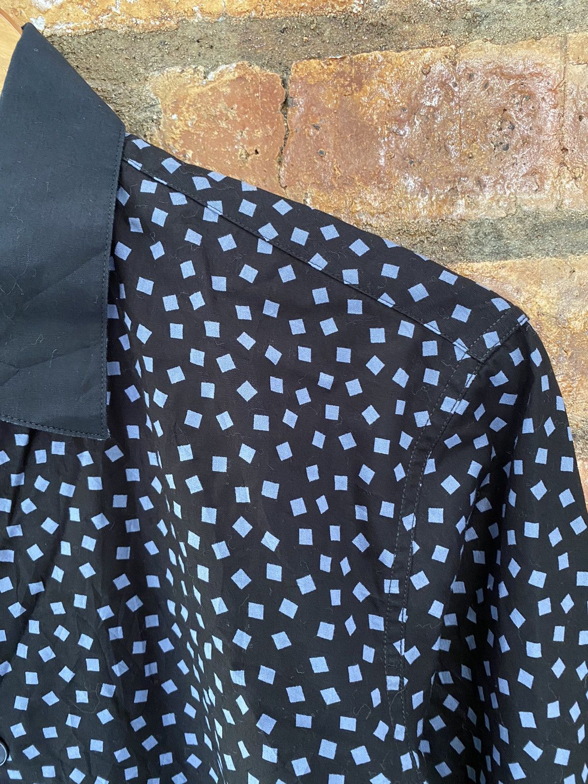 Ruffo Research × Vintage × agnes b. Agnes B Square illusion shirt Size US M / EU 48-50 / 2 - 4 Thumbnail