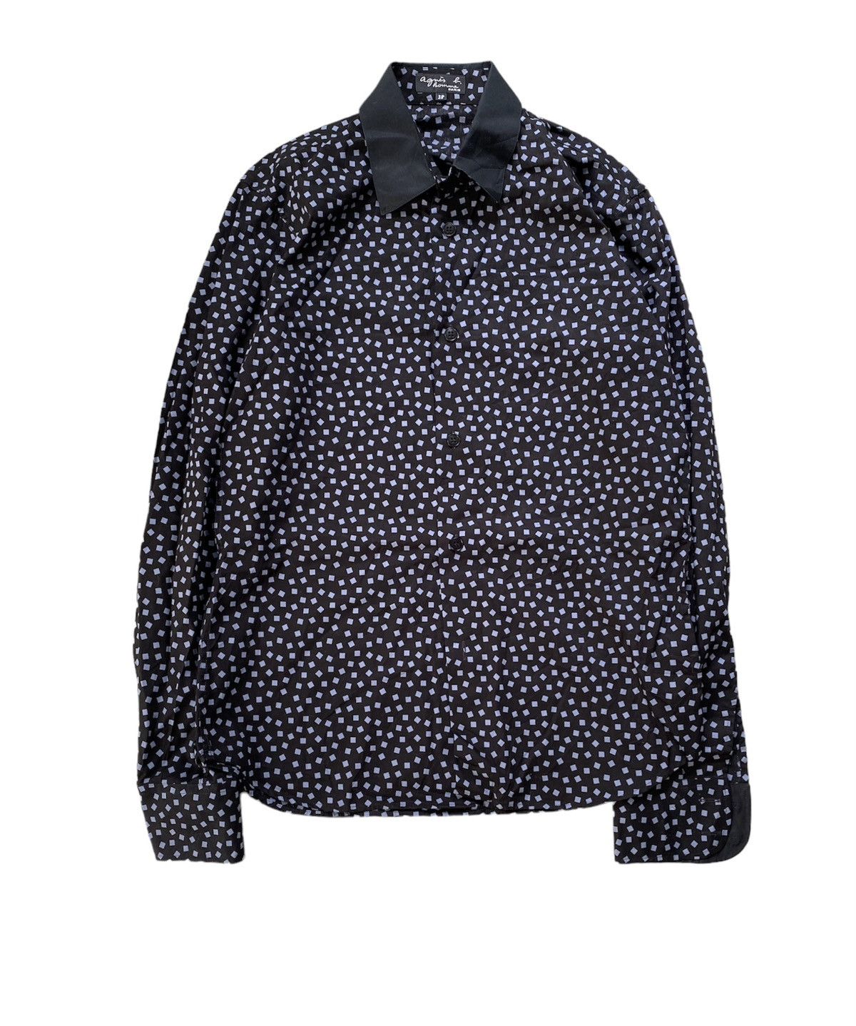 Ruffo Research × Vintage × agnes b. Agnes B Square illusion shirt Size US M / EU 48-50 / 2 - 1 Thumbnail