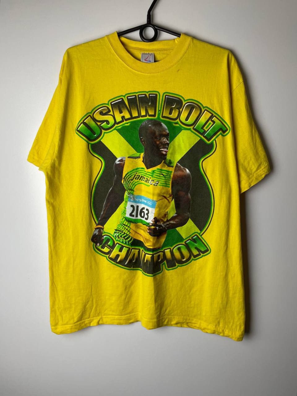 Vintage Usain Bolt vintage t-shirts size XL Size US XL / EU 56 / 4 - 1 Thumbnail