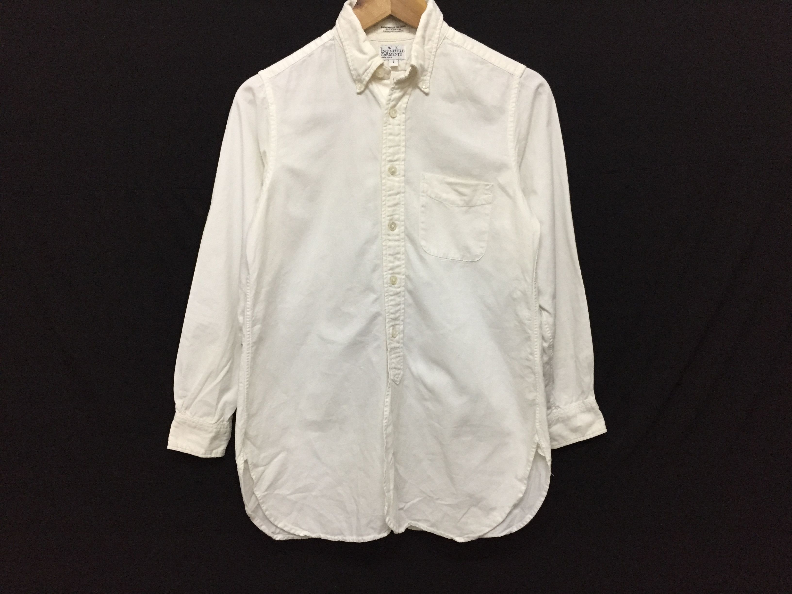 Engineered Garments Single Needles tailoring button down shirt Size US S / EU 44-46 / 1 - 2 Thumbnail