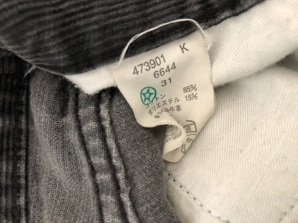 Paul Smith Vintage Paul Smith Jeans Faded Grey Corduroy Flare Pant Size US 31 - 19 Thumbnail