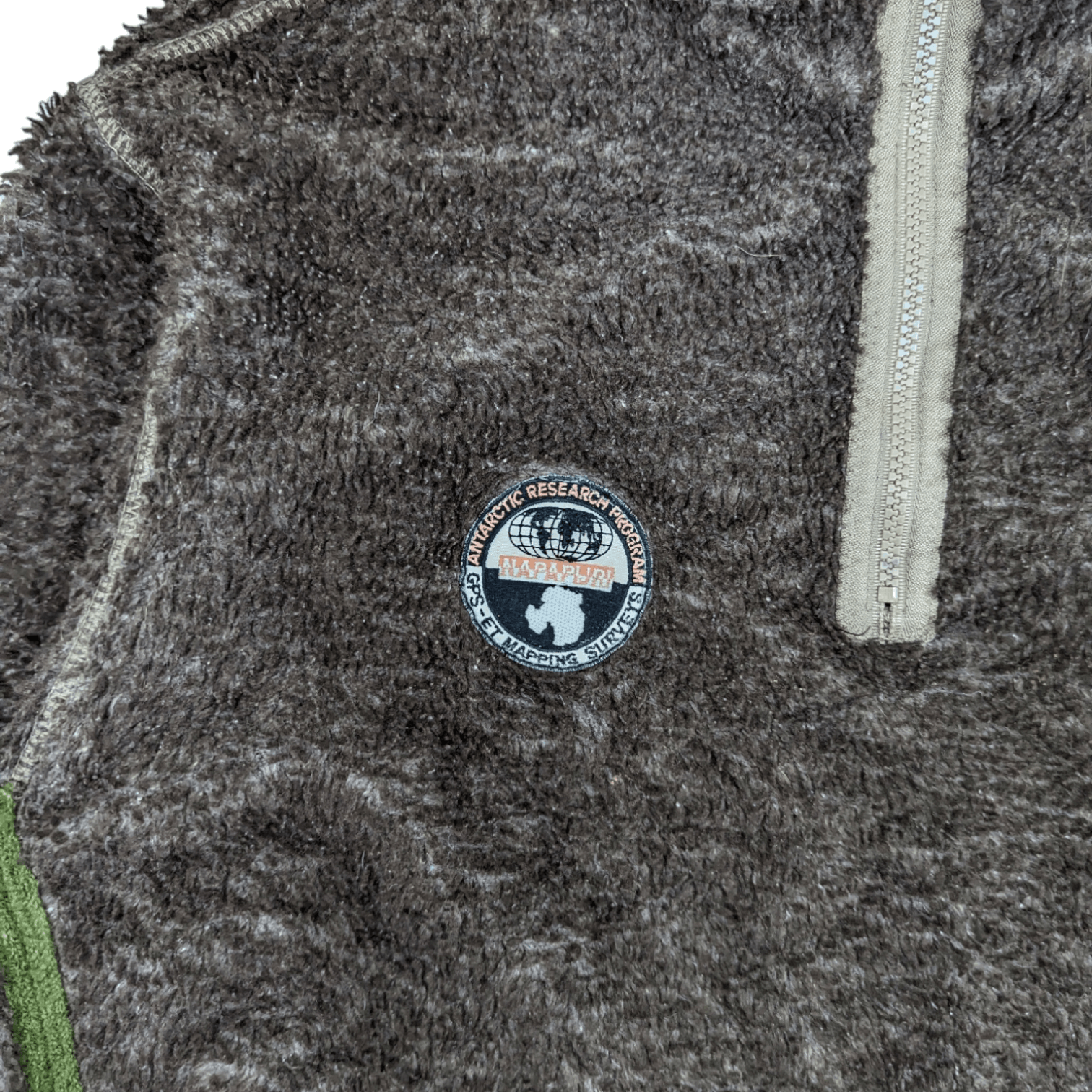 Napapijri Vintage 2000's NAPAPIJRI Fleece Sherpa Outdoor Sweatshirt Size US L / EU 52-54 / 3 - 5 Thumbnail