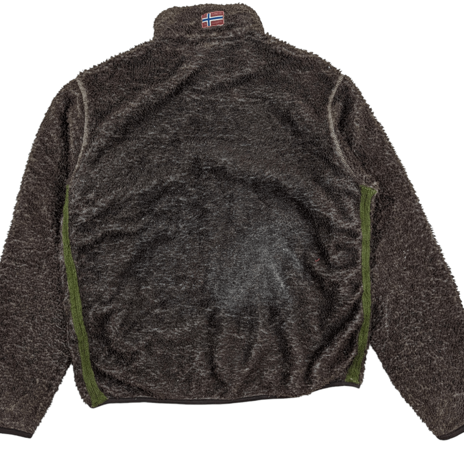 Napapijri Vintage 2000's NAPAPIJRI Fleece Sherpa Outdoor Sweatshirt Size US L / EU 52-54 / 3 - 7 Thumbnail