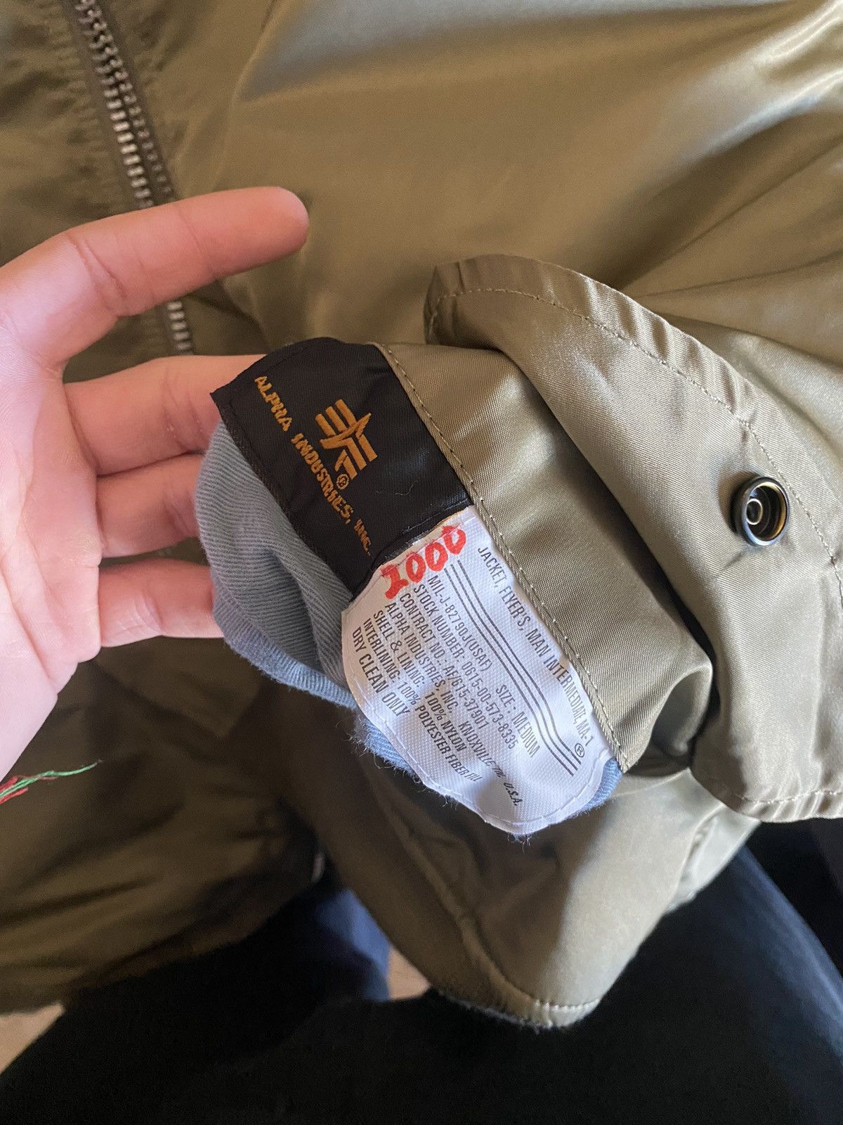Alpha Industries Alpha Industries vintage bomber size M Size US M / EU 48-50 / 2 - 3 Thumbnail