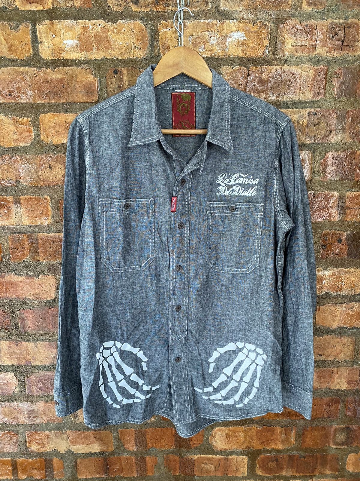 Beauty Beast × Japanese Brand × Le Grande Bleu (L.G.B.) CAB.Clothing Japan DIABLO SATAN Size US M / EU 48-50 / 2 - 2 Thumbnail