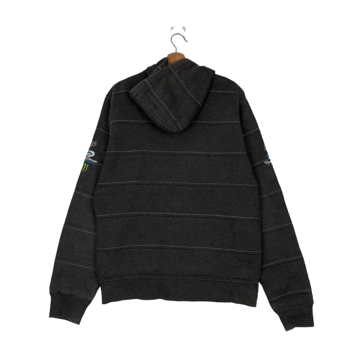 Fox Racing VINTAGE STRIPED HOODIE MONSTER FOX RACING BIG LOGO Size US L / EU 52-54 / 3 - 7 Thumbnail