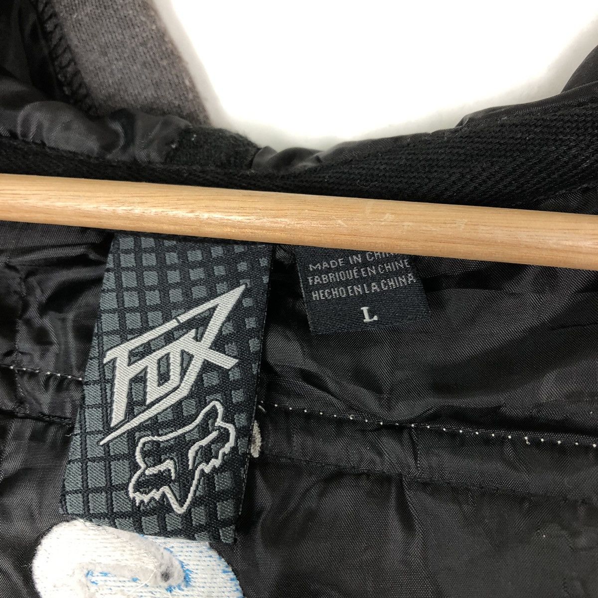 Fox Racing VINTAGE STRIPED HOODIE MONSTER FOX RACING BIG LOGO Size US L / EU 52-54 / 3 - 14 Thumbnail