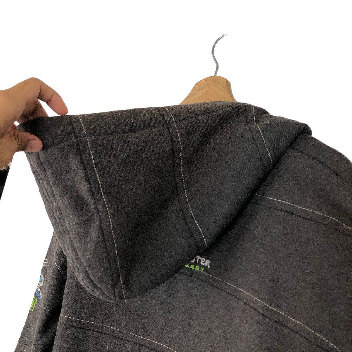 Fox Racing VINTAGE STRIPED HOODIE MONSTER FOX RACING BIG LOGO Size US L / EU 52-54 / 3 - 12 Thumbnail