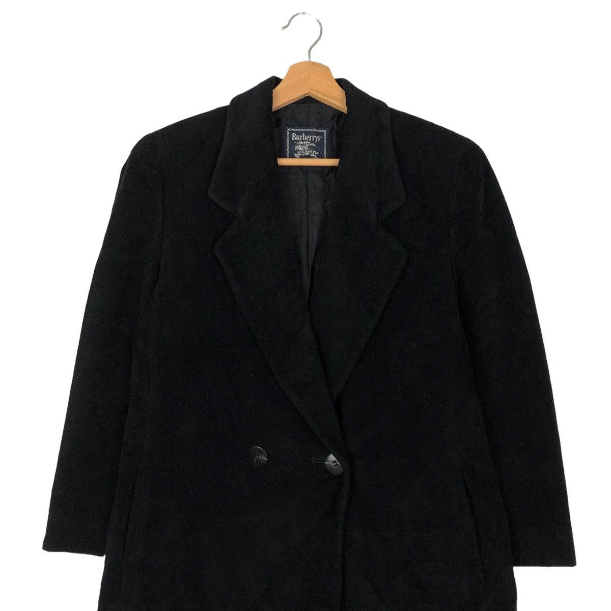 Burberry VINTAGE BURBERRY WOOL JACKET DOUBLE BREAST Size US M / EU 48-50 / 2 - 2 Thumbnail