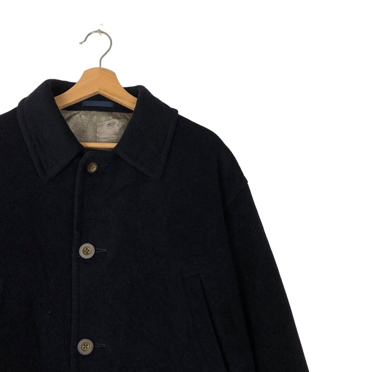 Burberry VINTAGE WOOL JACKET BURBERRY ICONIC BLACK Size US S / EU 44-46 / 1 - 5 Thumbnail