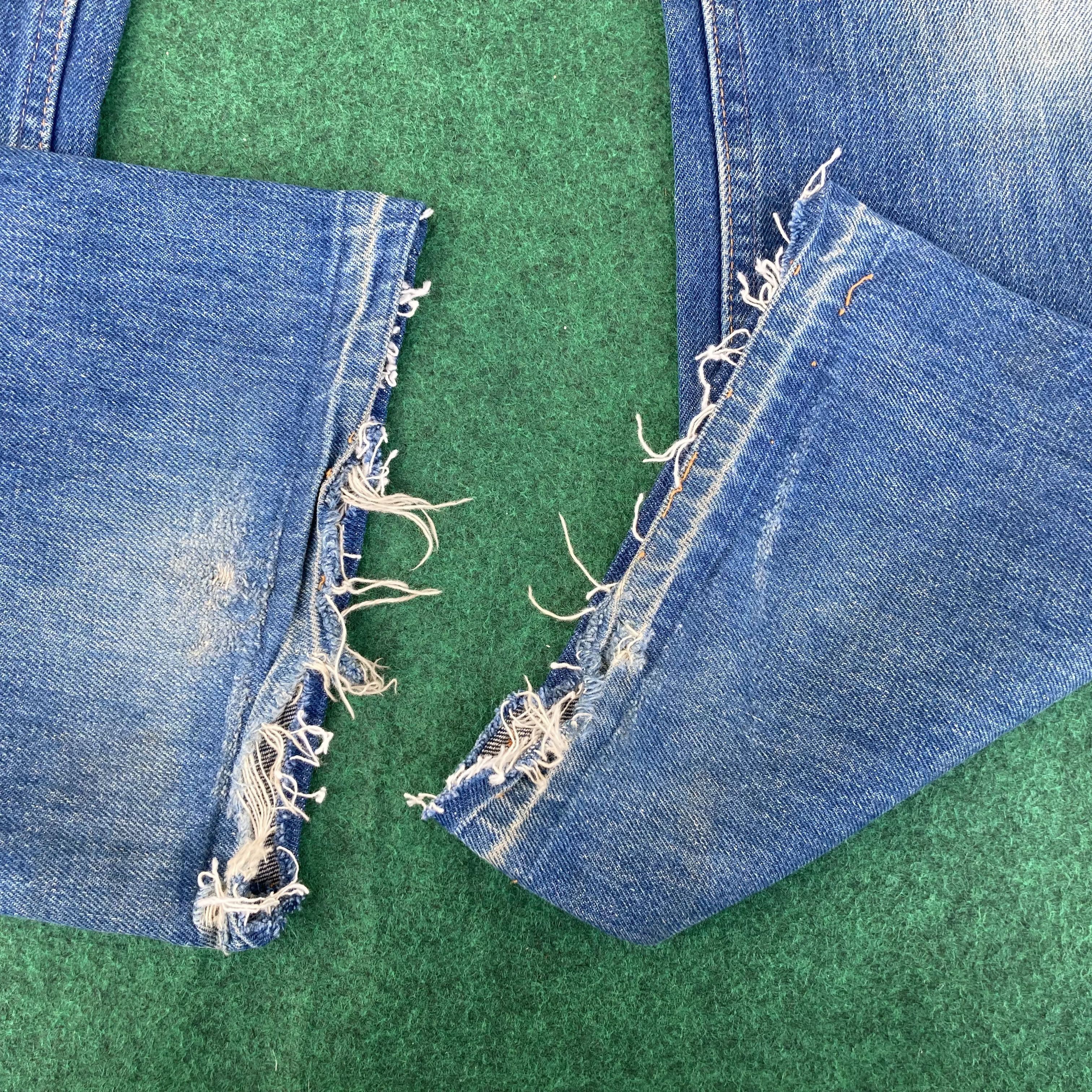 Levi's 31x29 Vtg Levis 517 Bootcut Flared 80s Orange Tab Usa Jeans Size US 31 - 6 Thumbnail