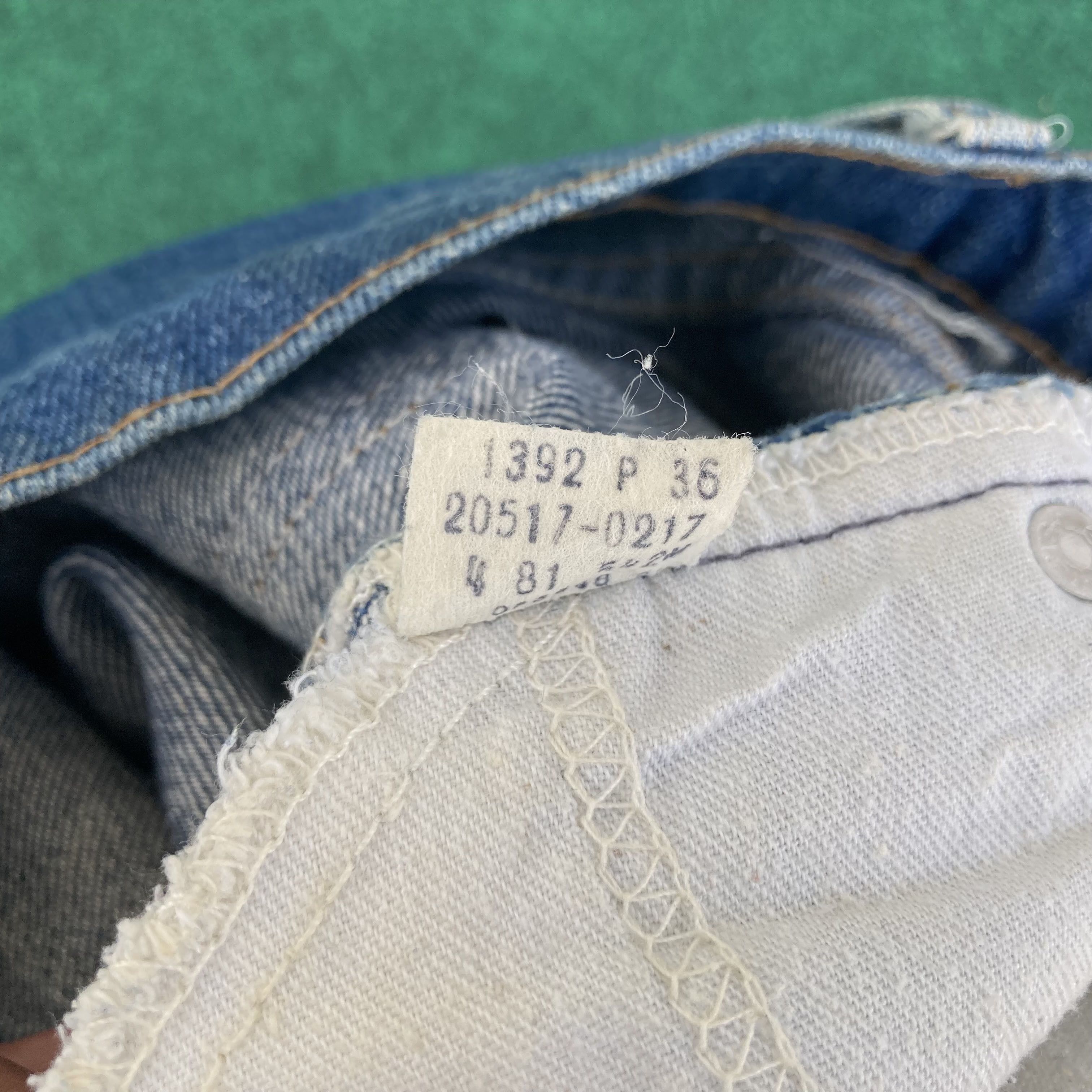 Levi's 31x29 Vtg Levis 517 Bootcut Flared 80s Orange Tab Usa Jeans Size US 31 - 4 Thumbnail