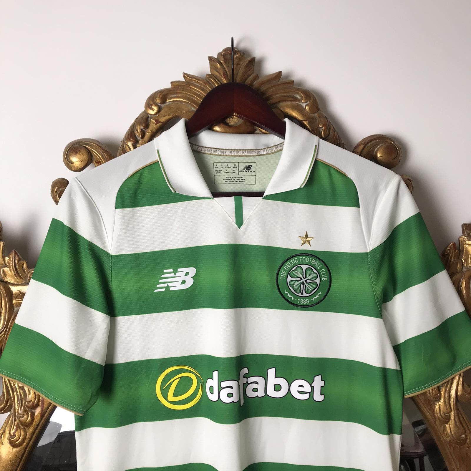 New Balance New Balance Celtic Football Jersey 2017 soccer shirt Size US S / EU 44-46 / 1 - 2 Thumbnail