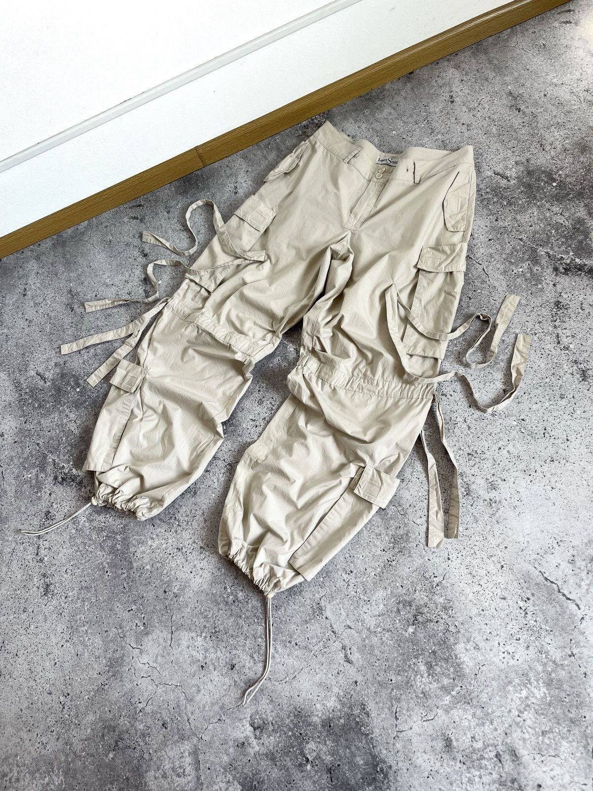Japanese Brand Vintage Bondage Cargo Multi Rocket Pants Size US 32 / EU 48 - 2 Thumbnail