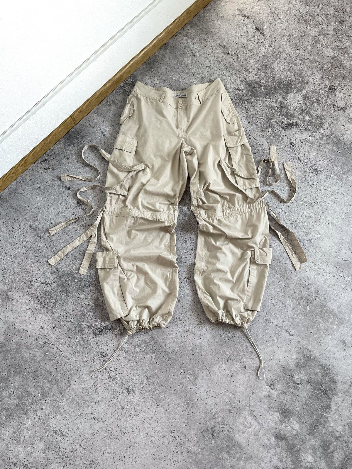 Japanese Brand Vintage Bondage Cargo Multi Rocket Pants Size US 32 / EU 48 - 1 Thumbnail