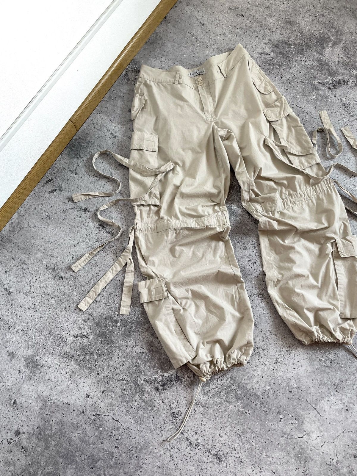 Japanese Brand Vintage Bondage Cargo Multi Rocket Pants Size US 32 / EU 48 - 3 Thumbnail