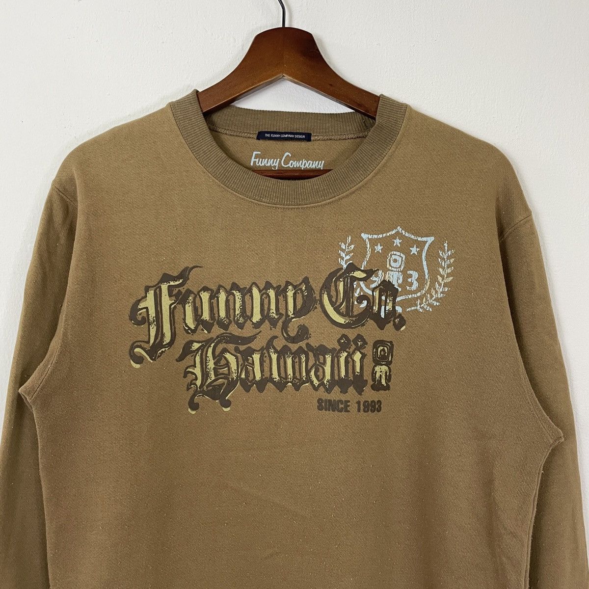 Japanese Brand Vintage Funny Co Hawaii Pullover Sweatshirt Size US M / EU 48-50 / 2 - 4 Thumbnail
