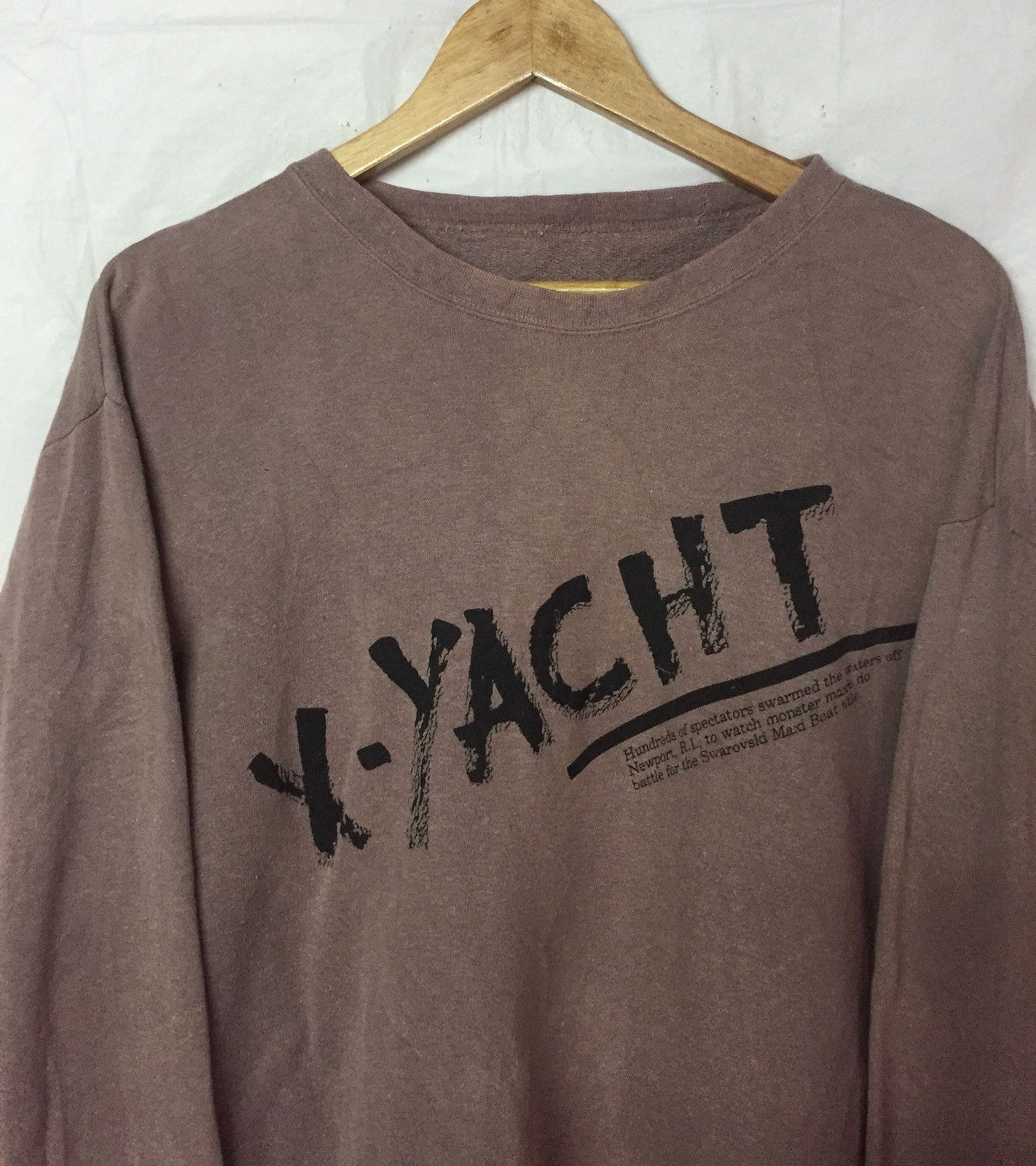 Designer × Japanese Brand Rare X-Yacht Boat Japanese Crewneck /30 Size US S / EU 44-46 / 1 - 2 Thumbnail