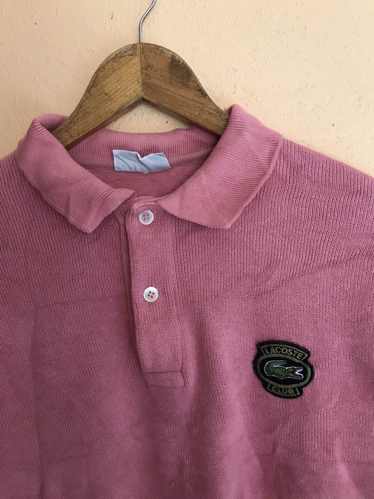 Lacoste × Vintage RARE VINTAGE LACOSTE BUTTON HALF Size US M / EU 48-50 / 2 - 5 Thumbnail