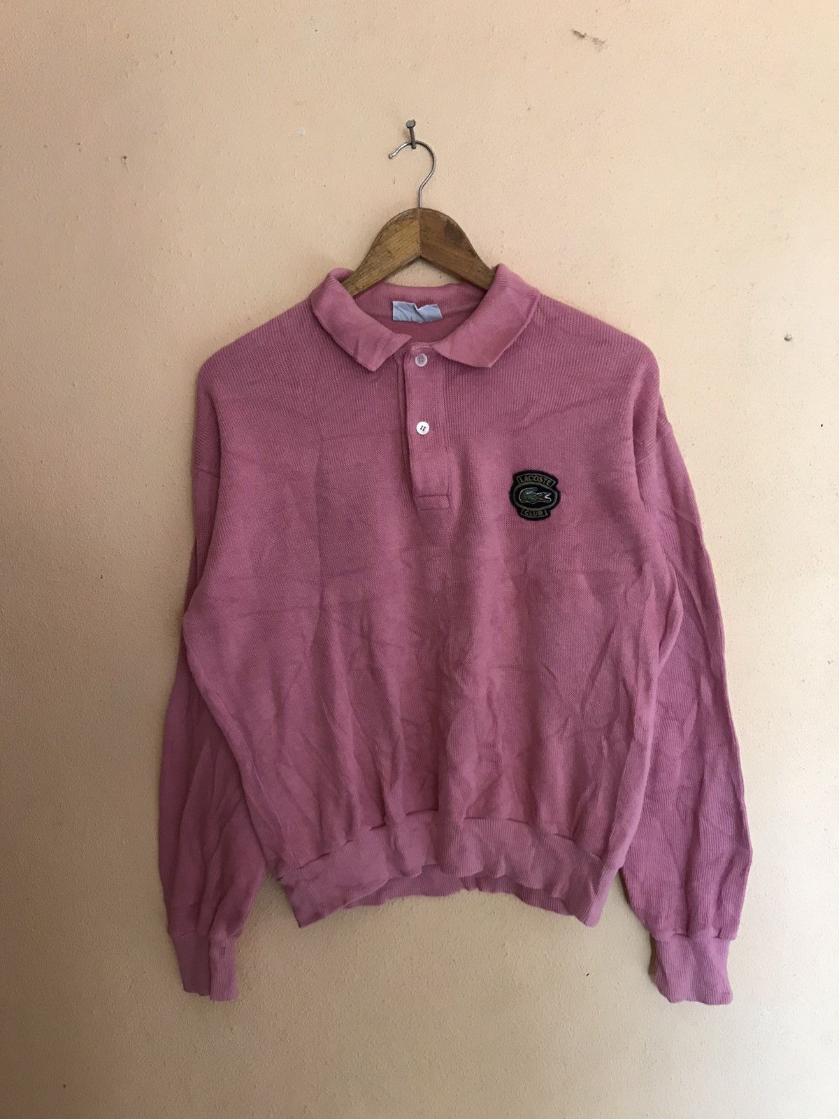 Lacoste × Vintage RARE VINTAGE LACOSTE BUTTON HALF Size US M / EU 48-50 / 2 - 2 Thumbnail