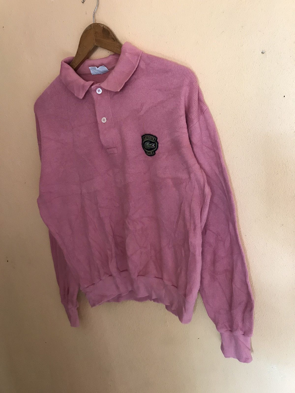 Lacoste × Vintage RARE VINTAGE LACOSTE BUTTON HALF Size US M / EU 48-50 / 2 - 4 Thumbnail