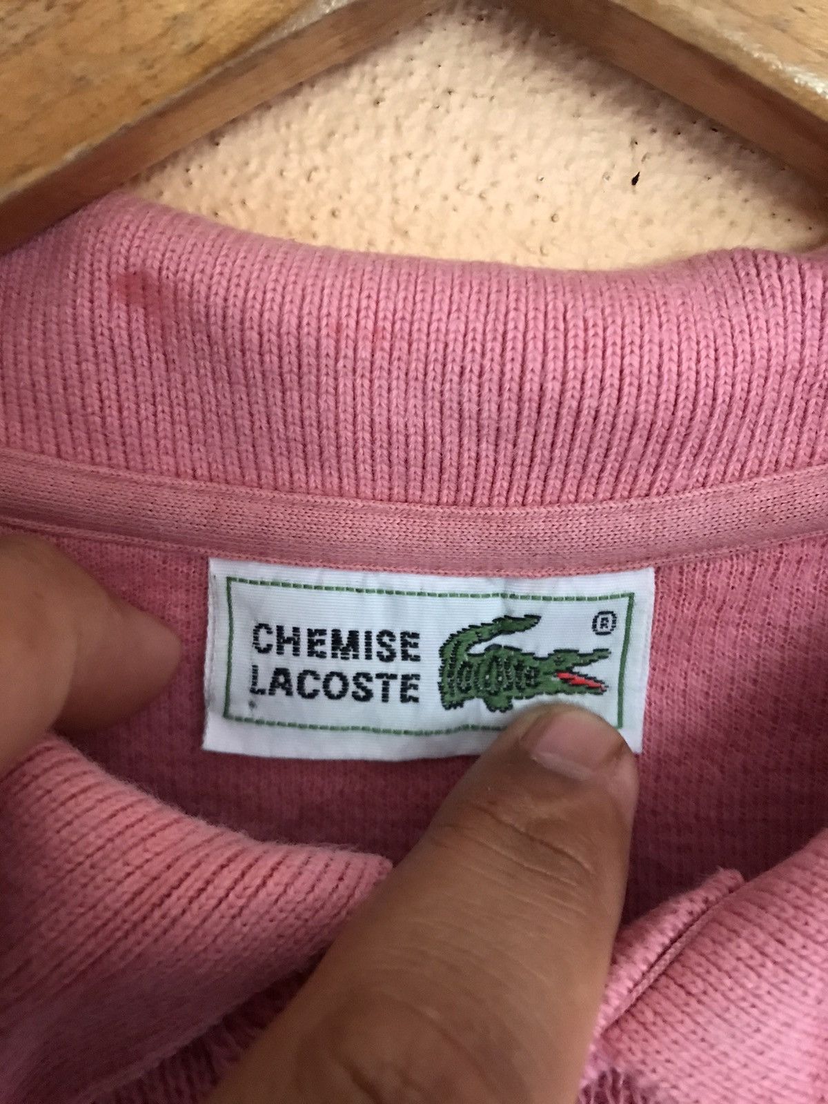 Lacoste × Vintage RARE VINTAGE LACOSTE BUTTON HALF Size US M / EU 48-50 / 2 - 6 Thumbnail