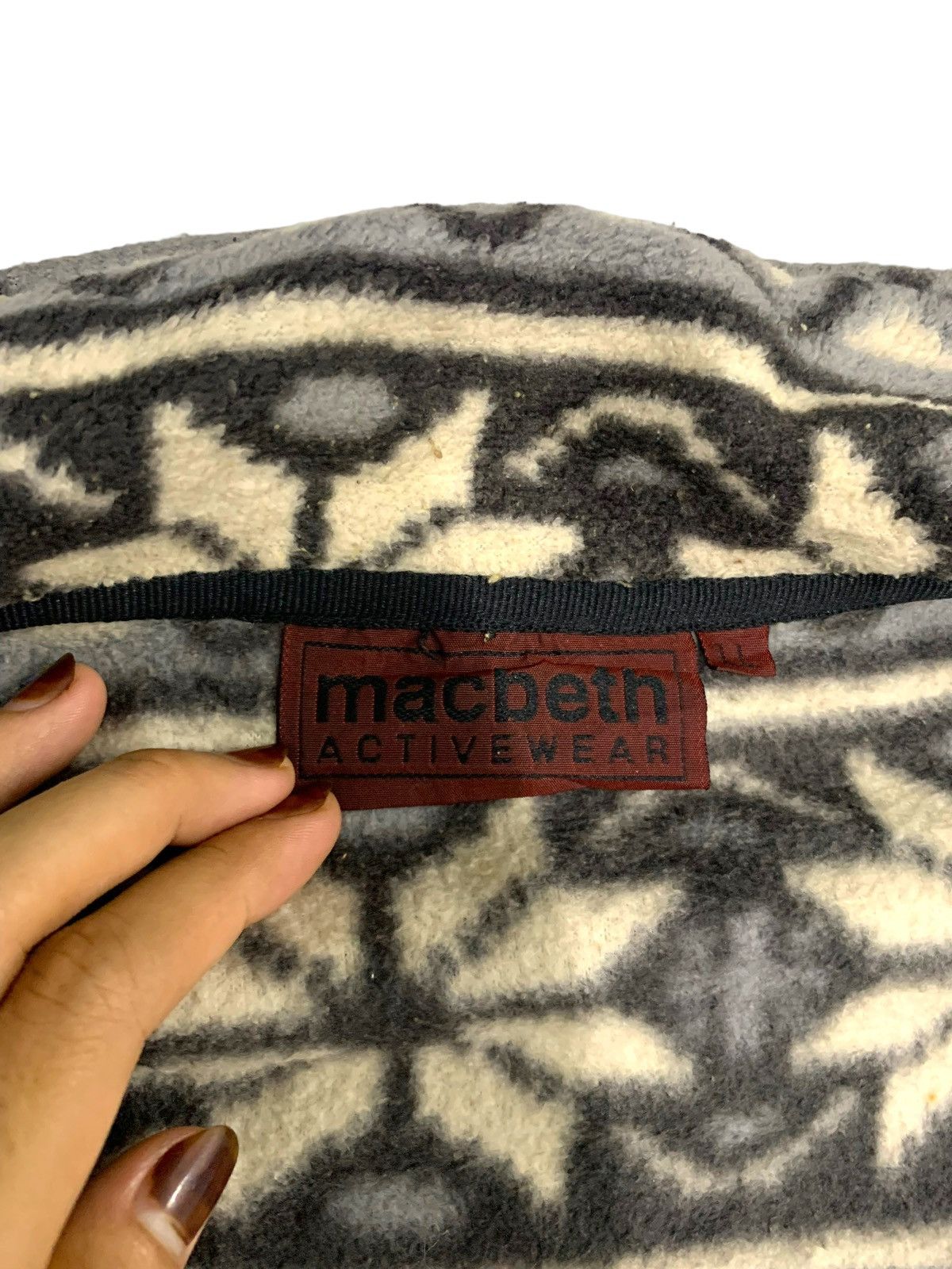 Macbeth Vintage 90s Macbeth Fleece Halfzipper Size US L / EU 52-54 / 3 - 7 Thumbnail