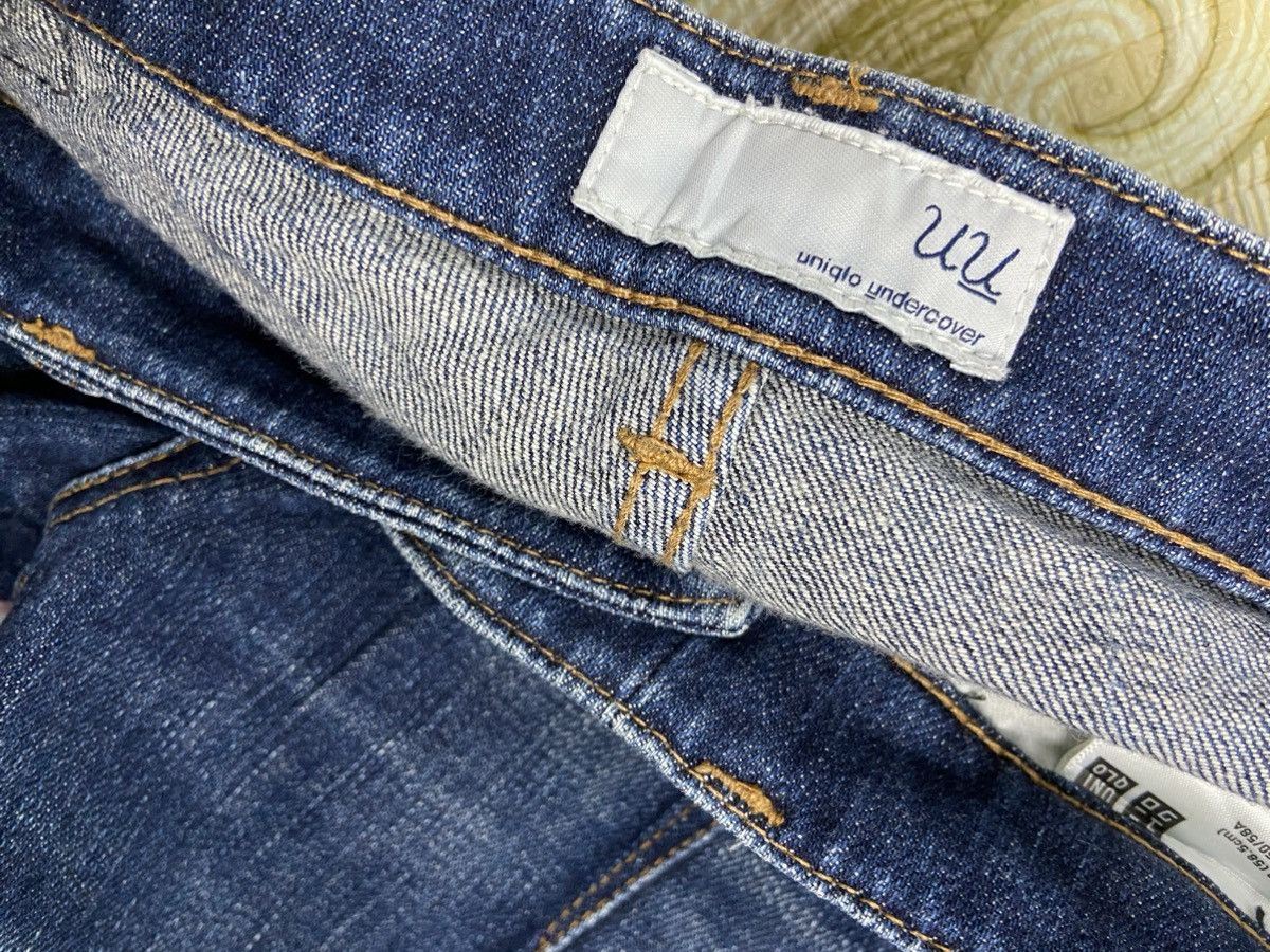 Other × Undercover × Uniqlo Uniqlo Undercover Skinny Rocker Stylish Jeans Size 29" - 10 Thumbnail