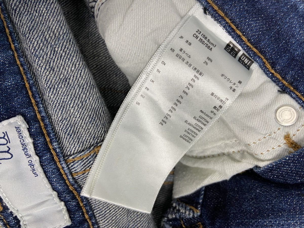 Other × Undercover × Uniqlo Uniqlo Undercover Skinny Rocker Stylish Jeans Size 29" - 11 Thumbnail