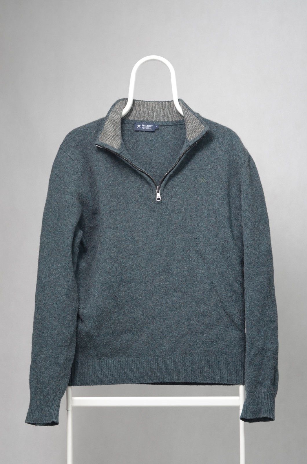 Hackett Hackett wool 1/4 zip sweater size M Size US M / EU 48-50 / 2 - 2 Thumbnail