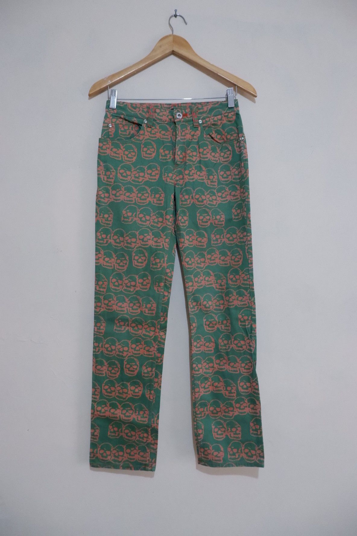 Hysteric Glamour Hysteric Glamour Skull Pants Size US 28 / EU 44 - 1 Thumbnail