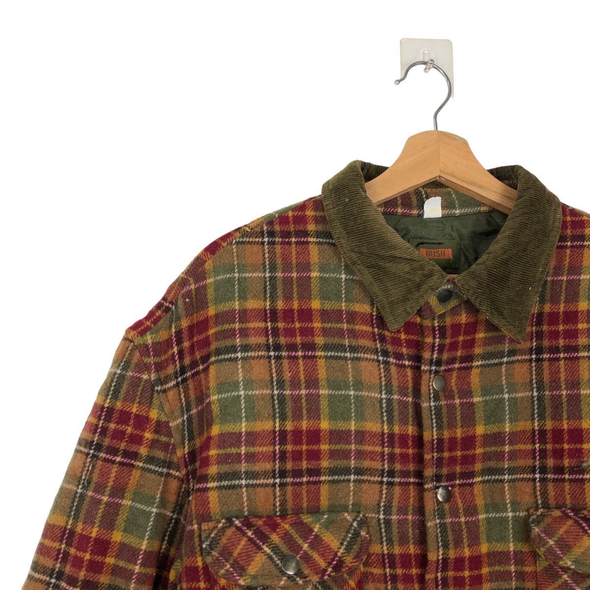 Flannel VINTAGE FLANNEL JACKET BUSH TARTAN DESIGN ISSEY MIYAKE STYLE Size US M / EU 48-50 / 2 - 6 Thumbnail